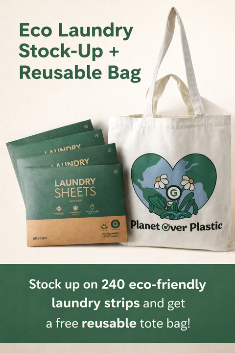 Eco Laundry Stock-Up + Reusable Bag