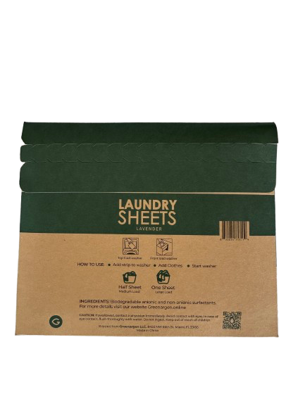 Laundry Sheets Travel Size